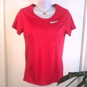 Nike Running Dri-Fit Orange Top Size Small